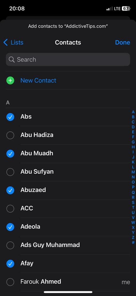 How to Create a Group Contact On iPhone 的图像结果