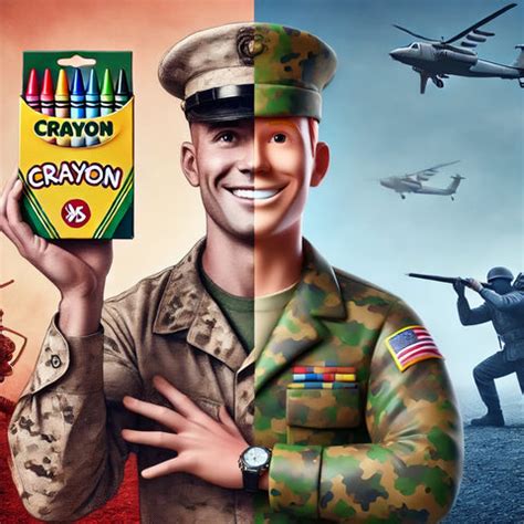 From Battlefield to Crayon Box: The Story Behind USMC Crayons