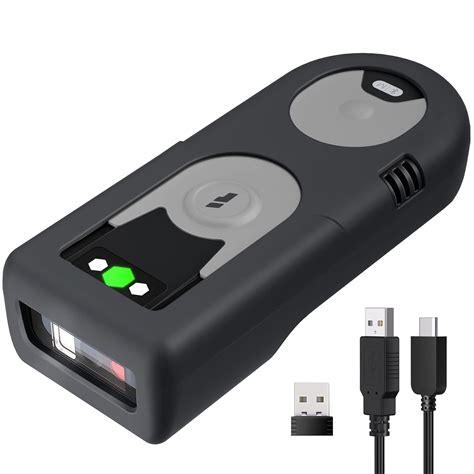 Inateck Bluetooth Scanner 1D Barcode Scanner 2.4Ghz USB Adapter, Screen ...