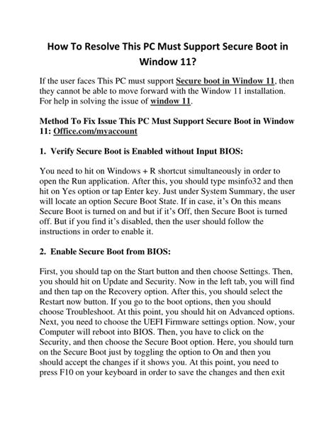 Image result for This Machine Must Support Secure Boot