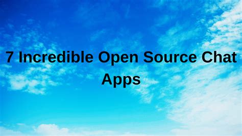 Open Source Chat 的图像结果