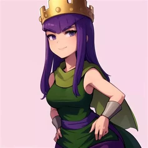 Archer Queen - (Clash of Clans) - AIEasyPic