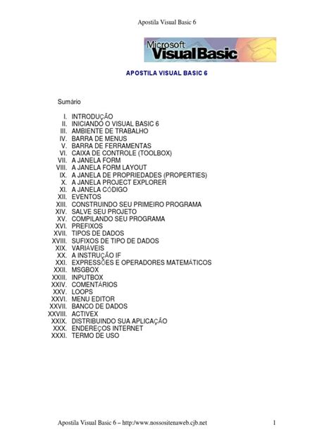 Image result for Visual Basic Tutorials PDF 6.0