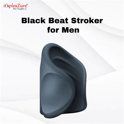 Buy Black Beat Stroker for Men – 8cm Compact and Ergonomic | it ...