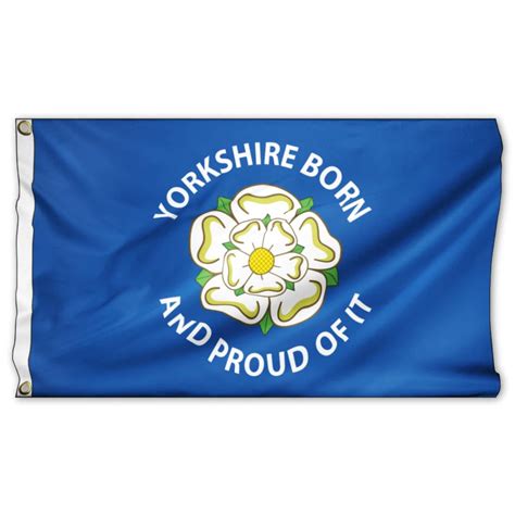 Yorkshire & Proud Of It Flag – Yorkshire T-Shirts