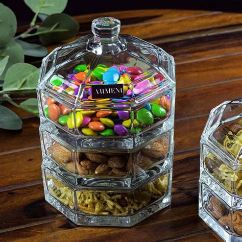 Luxury Trio Of Fun Candy Jar (3 Tier) – The Artment