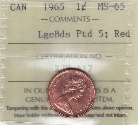 1965 One Cent