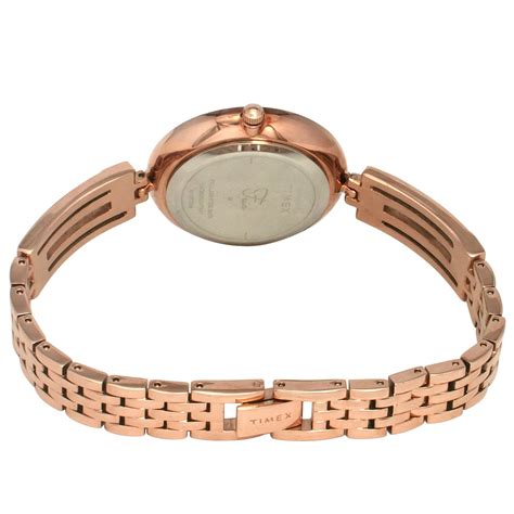 Timex Fria Women Off White Round Analog Watch - TWEL16200