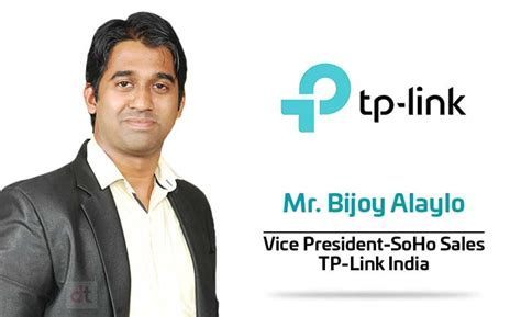 TP Link India, Mr. Bijoy Alaylo, DT Yearbook, Bijoy Alaylo Vice ...