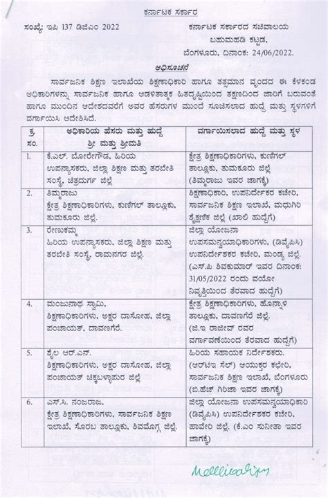 56 Transfer Orders of Field Instructors and Officers | MahitiGuru