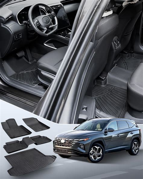 Amazon.com: DiffCar for Hyundai Tucson Floor Mats & Cargo Liner 2022 ...