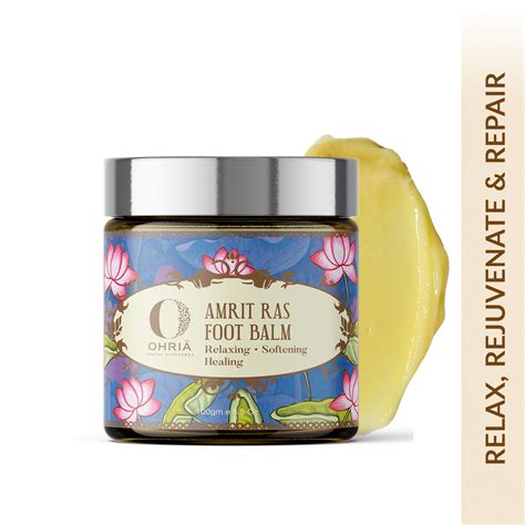 Amrit Ras Foot Balm - Relaxing & Softening – OHRIA AYURVEDA