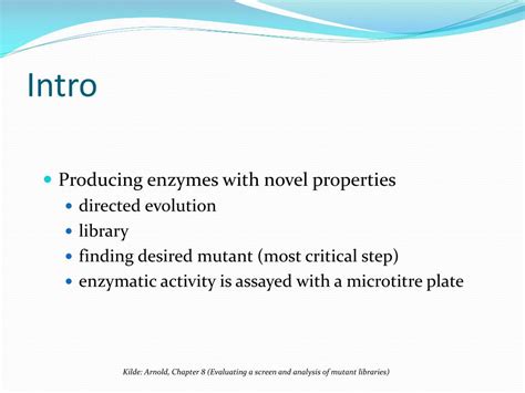 Image result for Directed Evolution Lecture