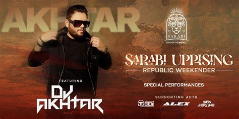 Sarabi Uprising ft. DJ Akhtar music-shows Event Tickets Goa - BookMyShow