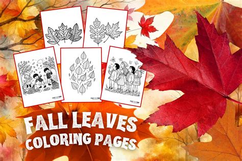 Fall Leaves Coloring
