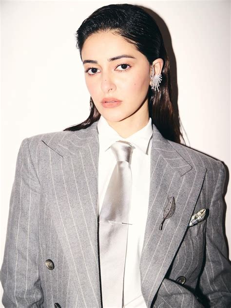 Ananya Panday’s Ralph Lauren pantsuit heralds an androgynous winter ...