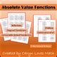 Graphing Absolute Value Practice Worksheet~ Key~Shifting~Reflections ...