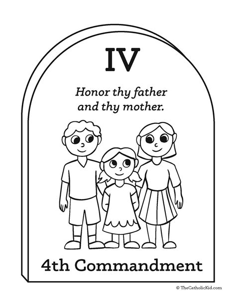 Ten Commandment Classroom Posters - TheCatholicKid.com