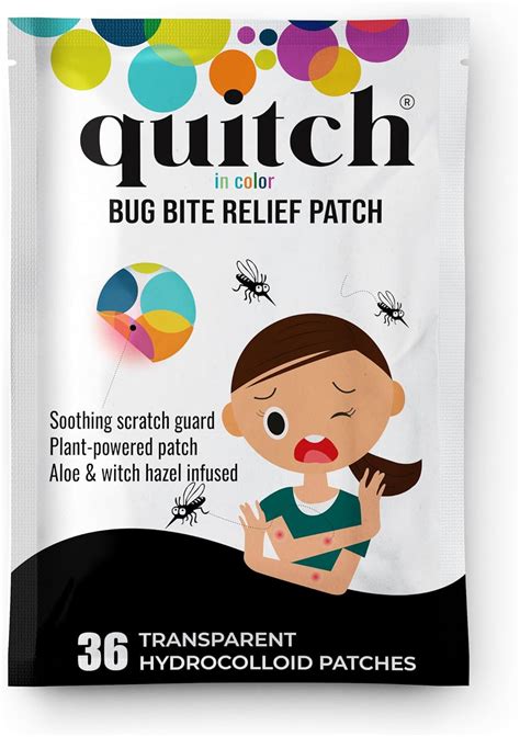 Amazon.com: Quitch Mosquito Bite Itch Relief Patch, After Bite Insect Bite Treatment, Anti Itch ...