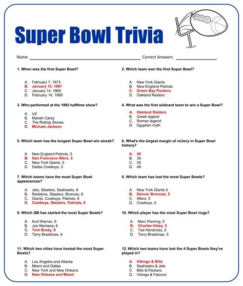 Sports Trivia Questions And Answers