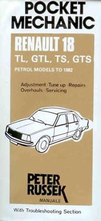 Pocket Mechanic for Renault 18 : Russek, Peter: Amazon.in: Books