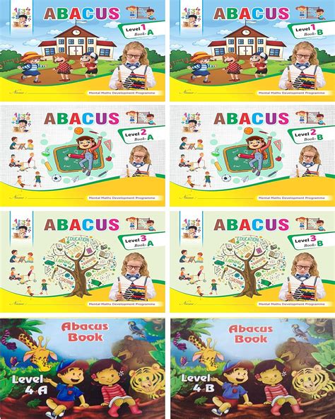 Buy Abacus mental maths programme Level:- 1 to 4 (Book- A_B Both ...