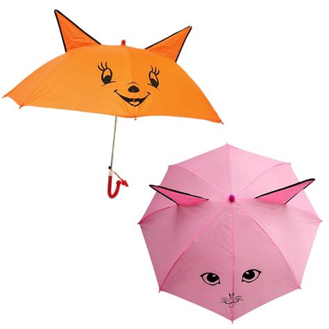 RAINPOPSON Umbrella for Kids Girls Stylish, Kids Umbrella for Boys 2 ...
