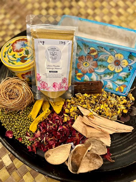 Nalangu Maavu / Ubtan powder - 100 gms - A blend of 12 herbs – Lalita ...