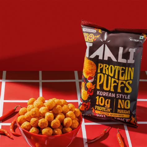 Protein Puffs | High Protein Roasted Snack for Chai breaks & Parties ...