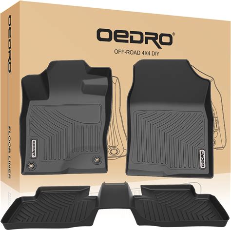 OEDRO Floor Mats Compatible for 2016-2021 Honda Civic Coupe/ Civic ...