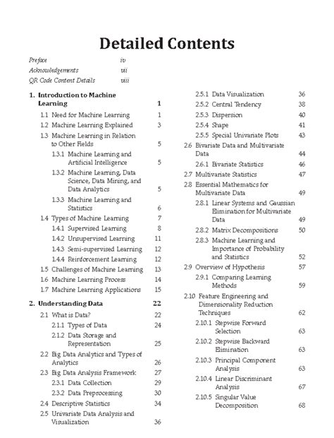 ML-To C - eswfrvd - Detailed Contents Preface iv Acknowledgements vii ...