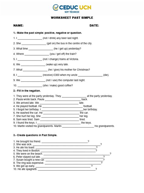 Past Simple Worksheet 的图像结果