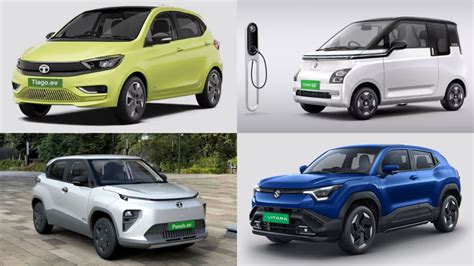 Most affordable electric cars under Rs 15 lakh: Maruti e-Vitara, MG ...