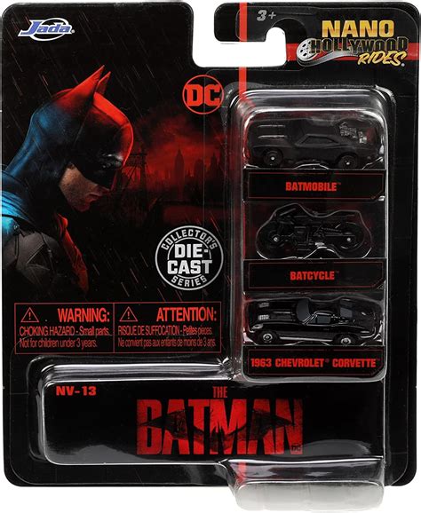 Jada DC Batman 1.65" Scale Nano Hollywood Rides Collectors Diecast Ser ...