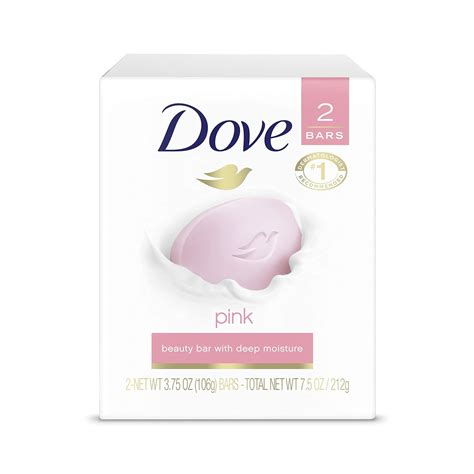 Dove Beauty Bar: Pink, Moisturizing, 3.75 oz, 2 Bars India | Ubuy