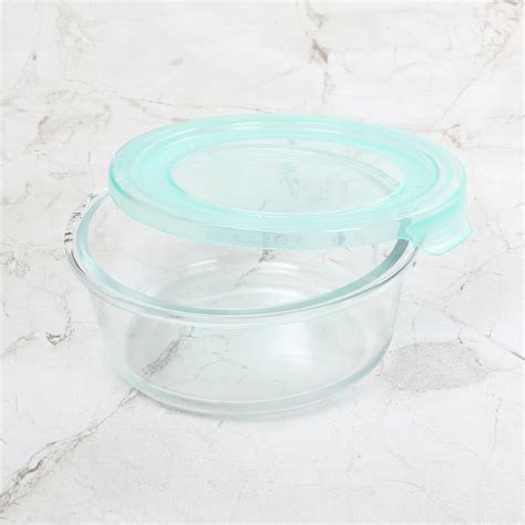 Buy Corsica Palestine Set of 3 Glass Food Storage Containers from ...