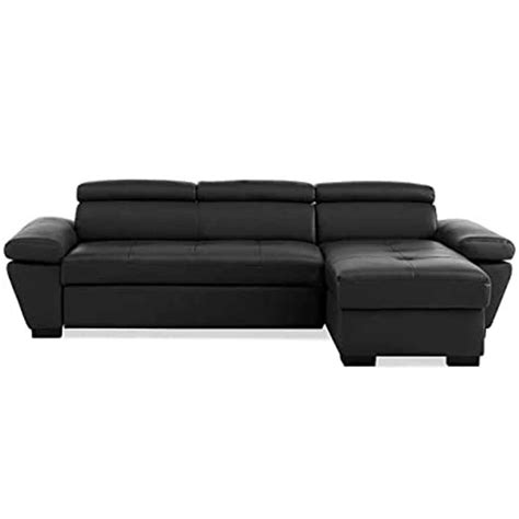 L Shape Sofa, L Shape Sofa in Black Color, L Shape Sofa Set with Cushi ...