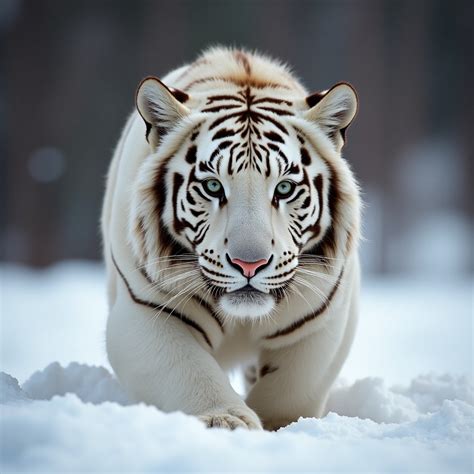Siberian White Tiger