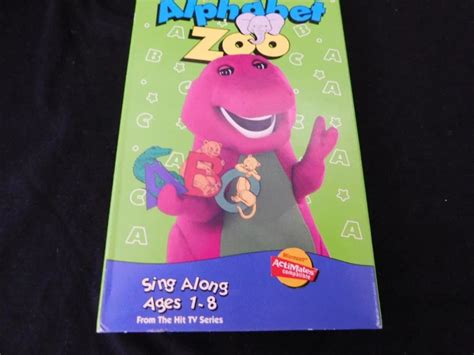 Barney Alphabet Zoo Book 的图像结果