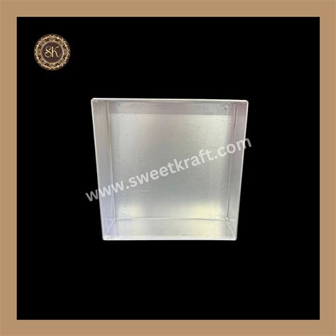 Aluminium Squar Cake Tin | Aluminium Cake Tin | Cake Tin - 8x8x2.5inch ...