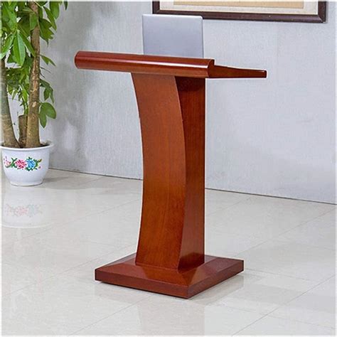 ZHAOCC Solid Wood Portable Multimedia Podium - India | Ubuy