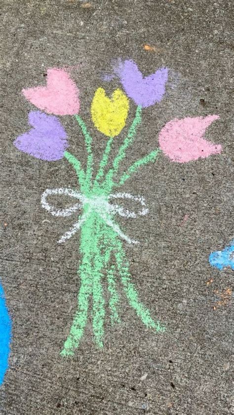 Easy Chalk Drawings Ideas