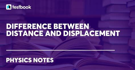 Image result for 4 Diffrence Between Distance and Displacement