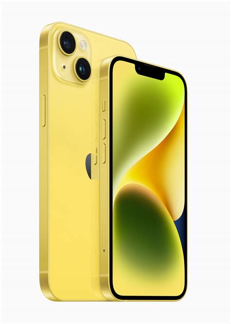 Apple Introduces The New Yellow iPhone 14 And Yellow iPhone 14 Plus ...