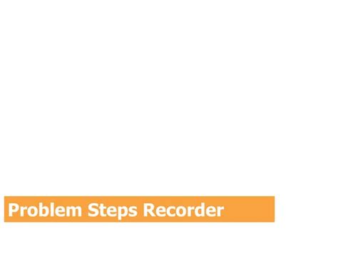 Problem Step Recorder Tool Windows 1.0 的图像结果