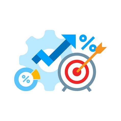 performance analytics, productivity target improvement concept ...