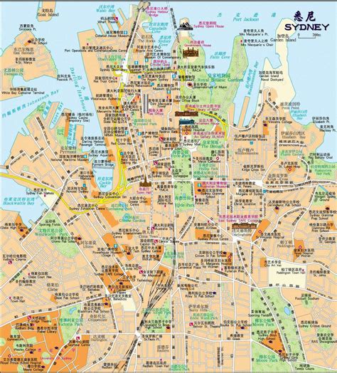 悉尼在哪里？悉尼是哪个国家的？悉尼位置地图 - 必经地旅游网