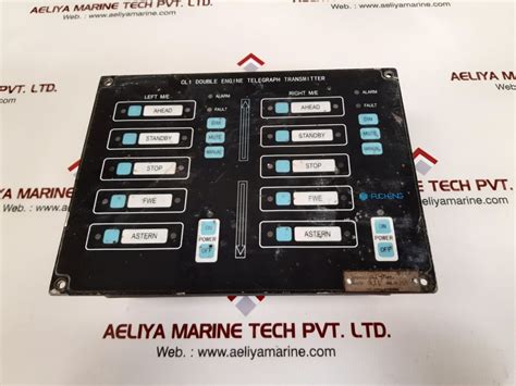 Fucheng cl1 double engine telegraph transmitter – Aeliya Marine Tech