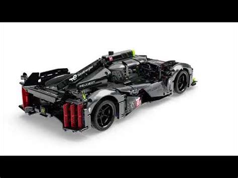 LEGO Technic Peugeot 9X8 24H Le Mans Hybrid Supercar (1775 Blocks ...
