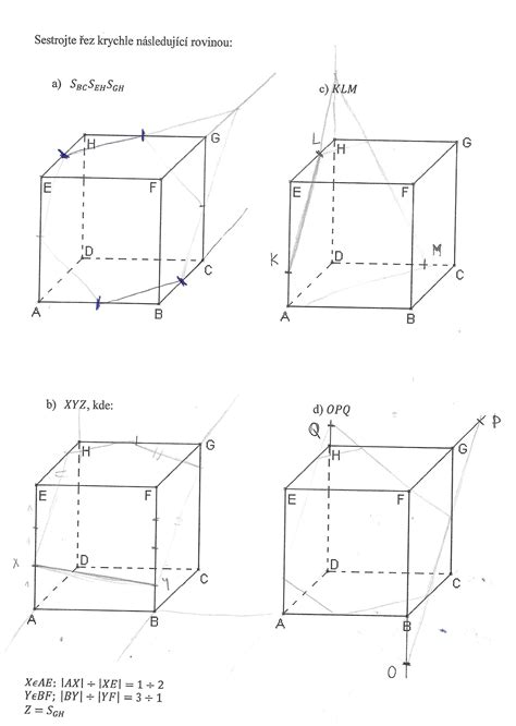 14) Stereometrie - polohové a metrické vlastnosti útvarů v prostoru ...